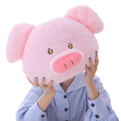 Peluches cochon gourmand