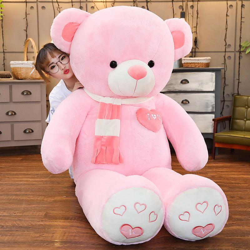 LOVE Scarf teddy bear doll
