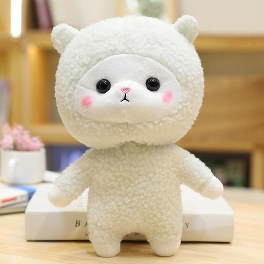 Peluche Cho Kawaii Baby Sheep In Various Cute Outfits