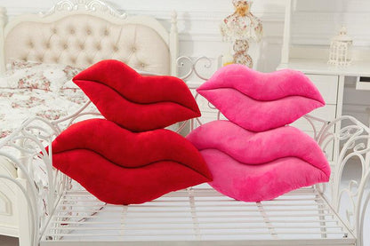 Creative sexy big lips plush pillow