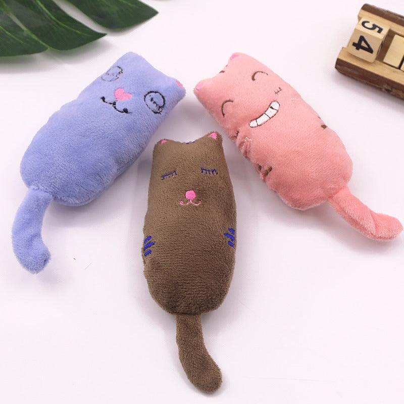 Jouet en peluche pour chat