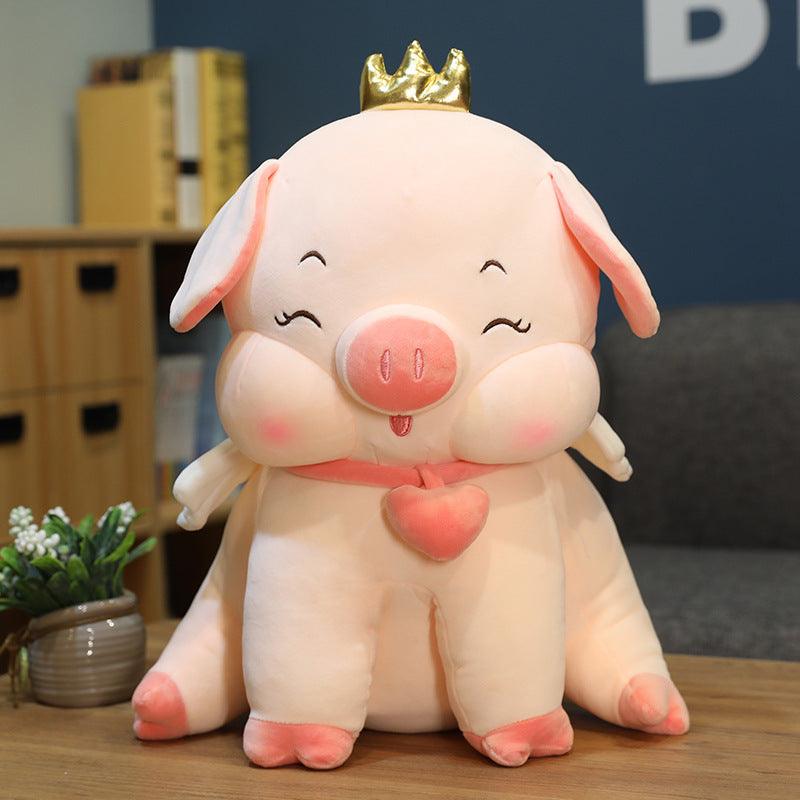 Angel Pig Plush Doll