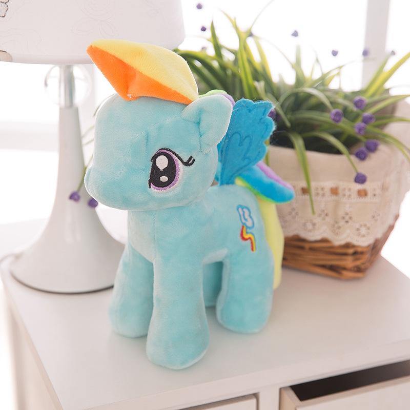 Rainbow Pony Plush Doll