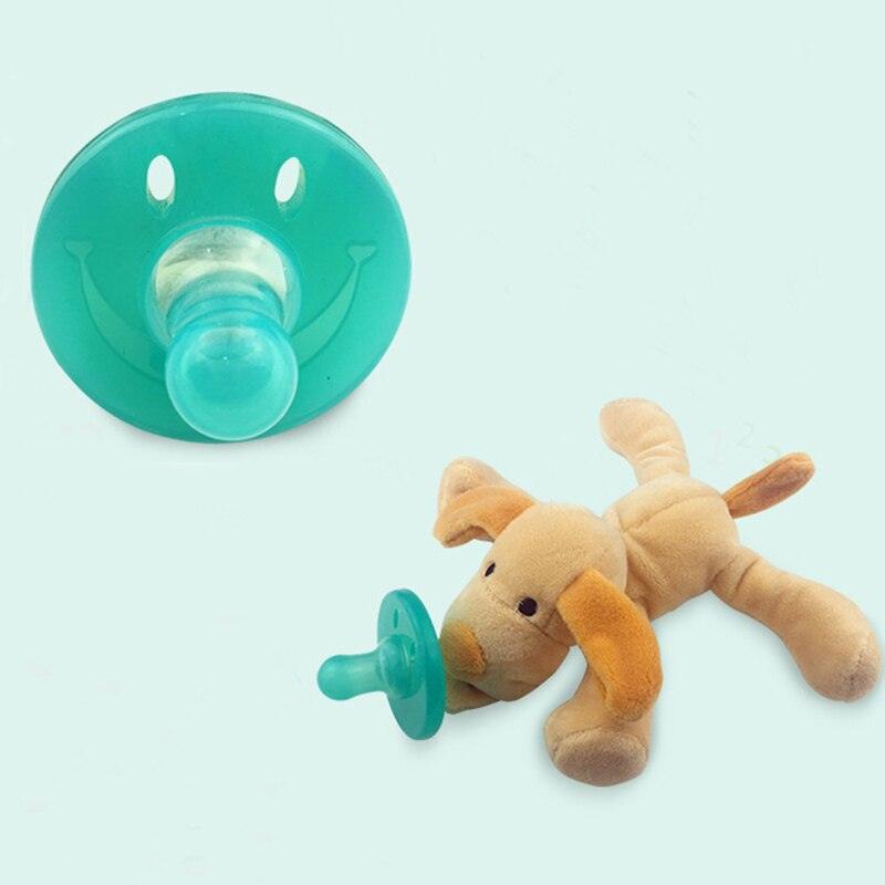 Jouets de dentition en peluche pour sucette de bébé