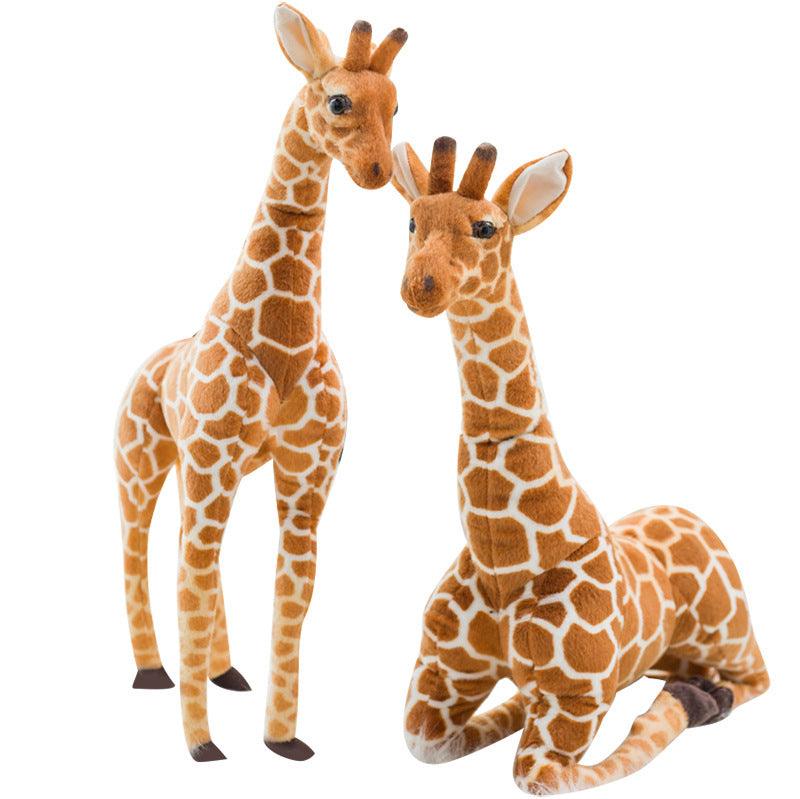 Plush giraffe for the child's room