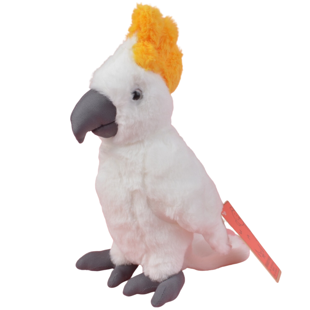 Peluche Majestic White Cockatoo