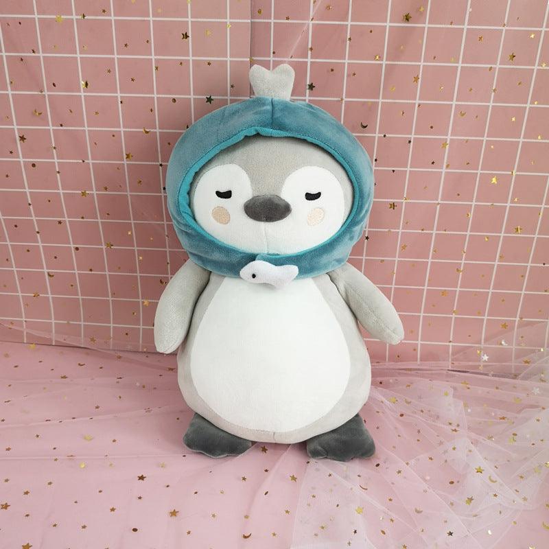 Super cute penguin plush toy