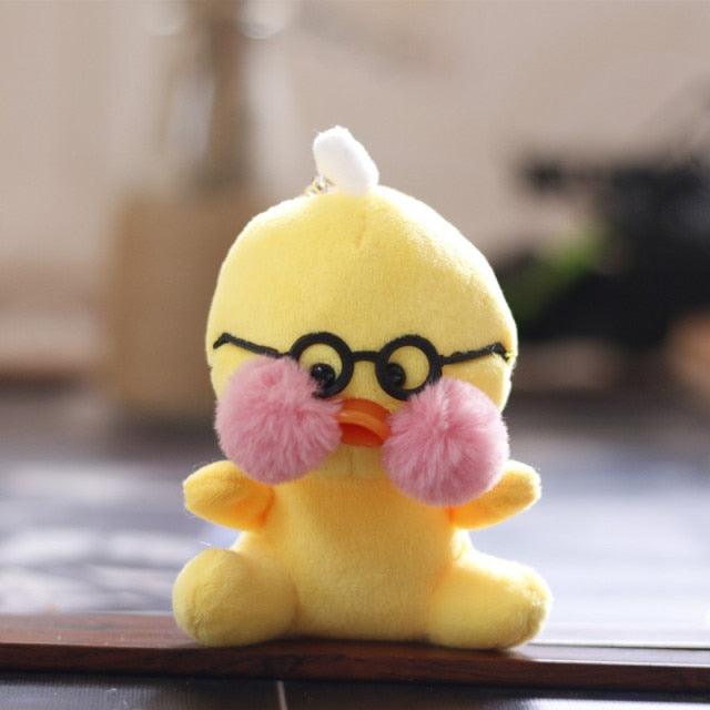 Little yellow chicken key ring