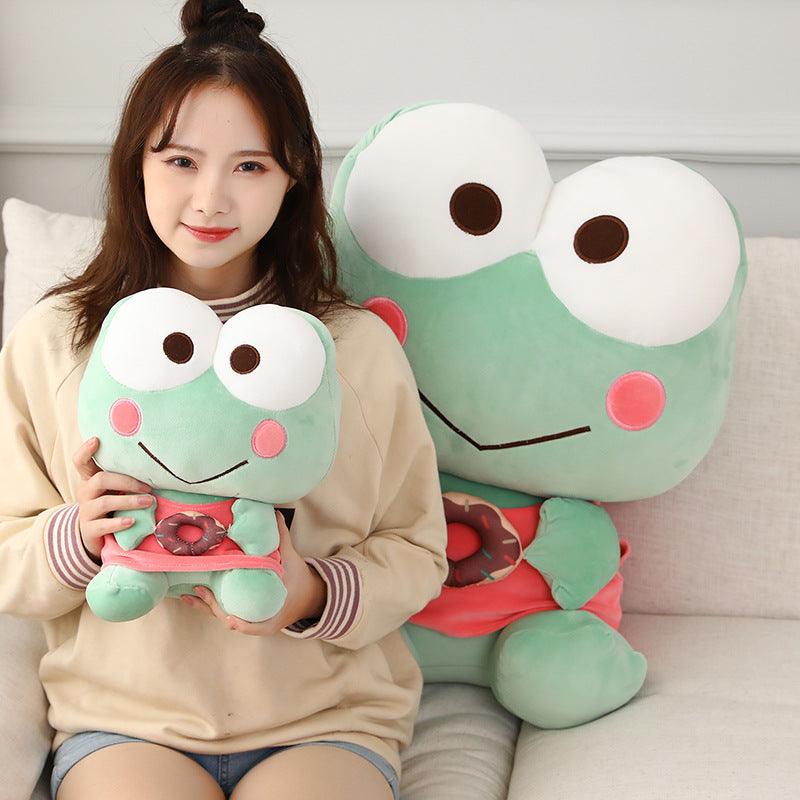 Donut Frog Doll Plush