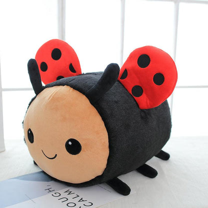 Cartoon ladybug bee plush toy