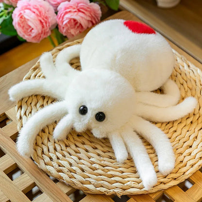 Realistic jumping spider plush toy