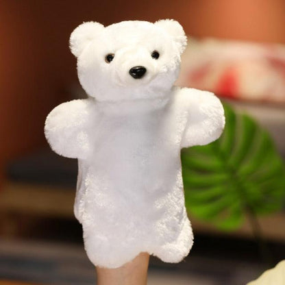 13 styles of hand puppet stuffed animals