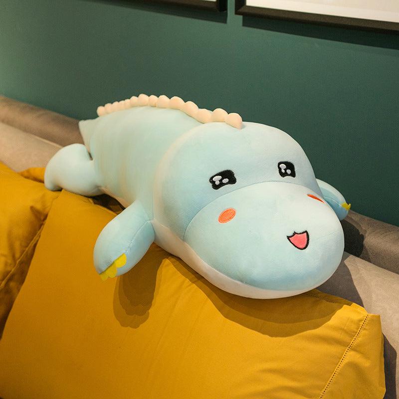 Large kawaii dinosaur plush toy