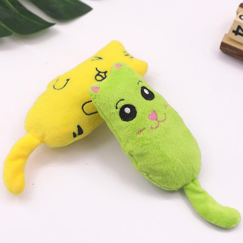 Plush cat toy