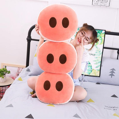 Soft Cute Cotton Pig Nose Pillow for Sleeping with Plush Toys