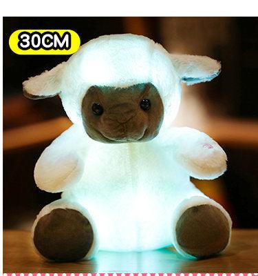 Peluches Animaux au Coeur Lumineux