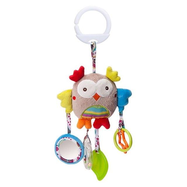 Hanging Stuffed Animals Rattles Teething Soothing Baby Toys