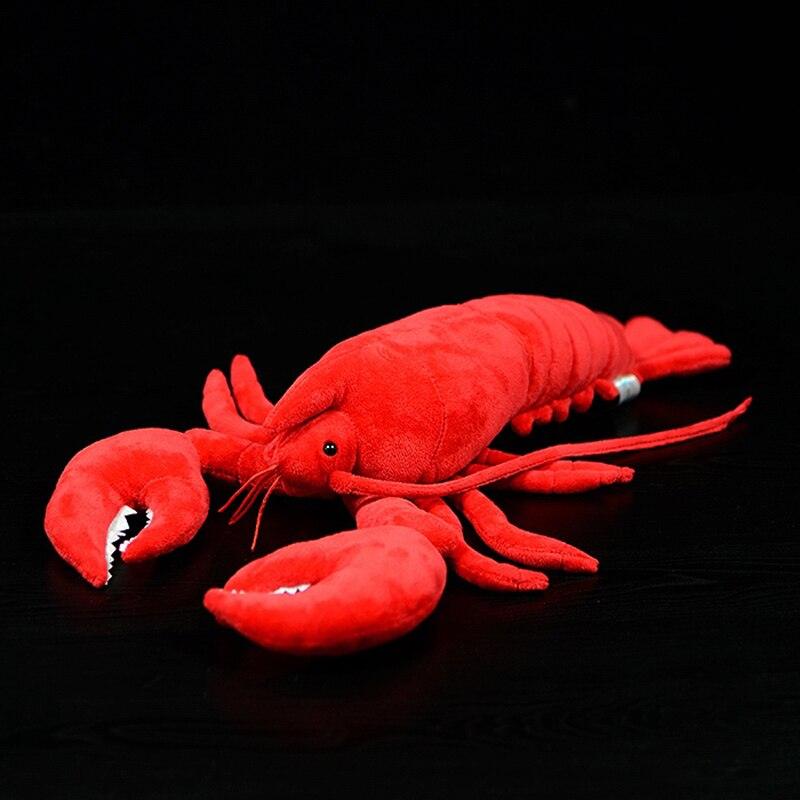 Animal en peluche en forme de homard d'Amérique