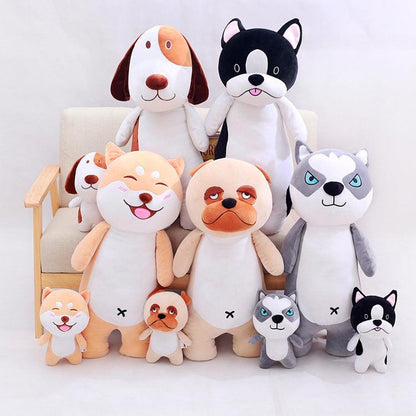 Super cute plush dog pillow, great for gifts!