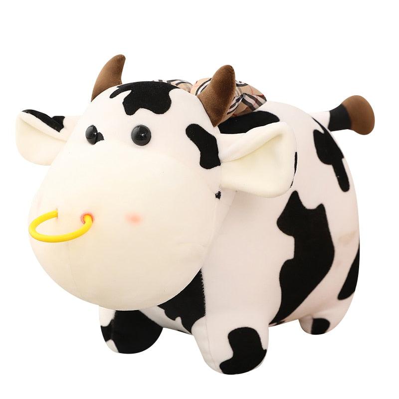 Peluche vache mignonne avec anneau nasal