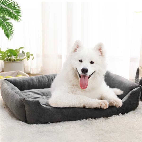 38" Coussin de lit en ouate pour chien, chat