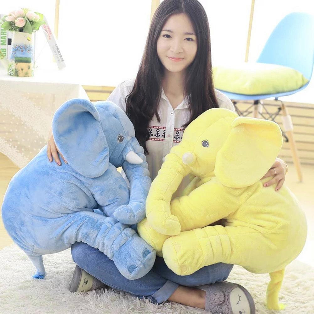 Colorful elephant stuffed animals