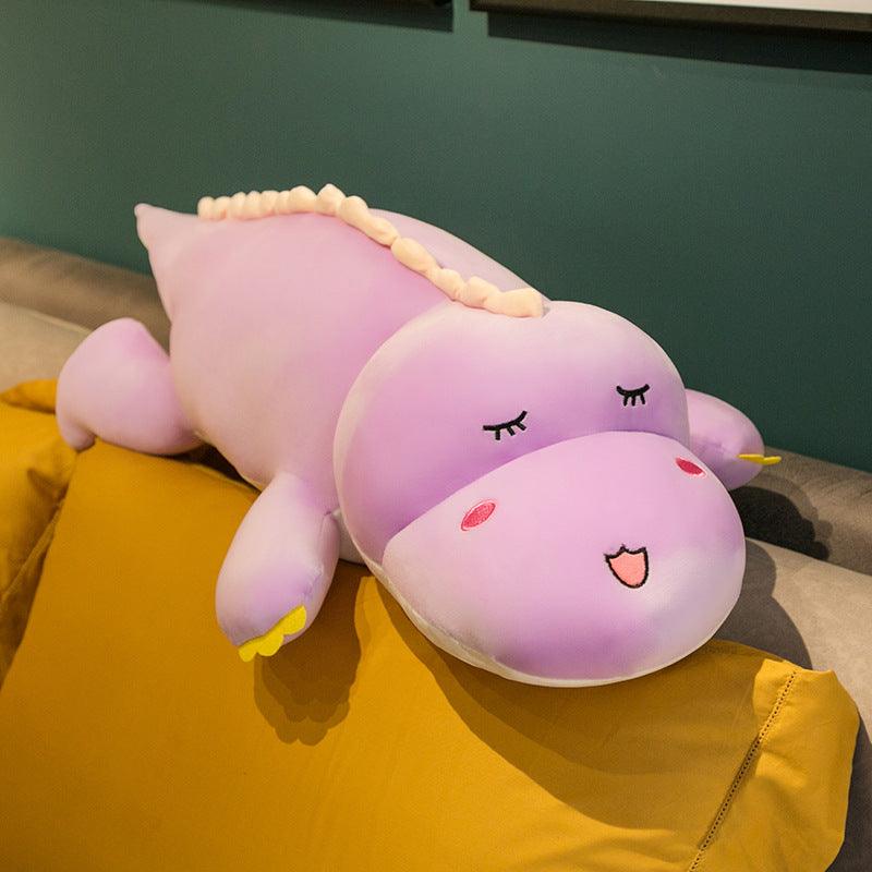 Large kawaii dinosaur plush toy