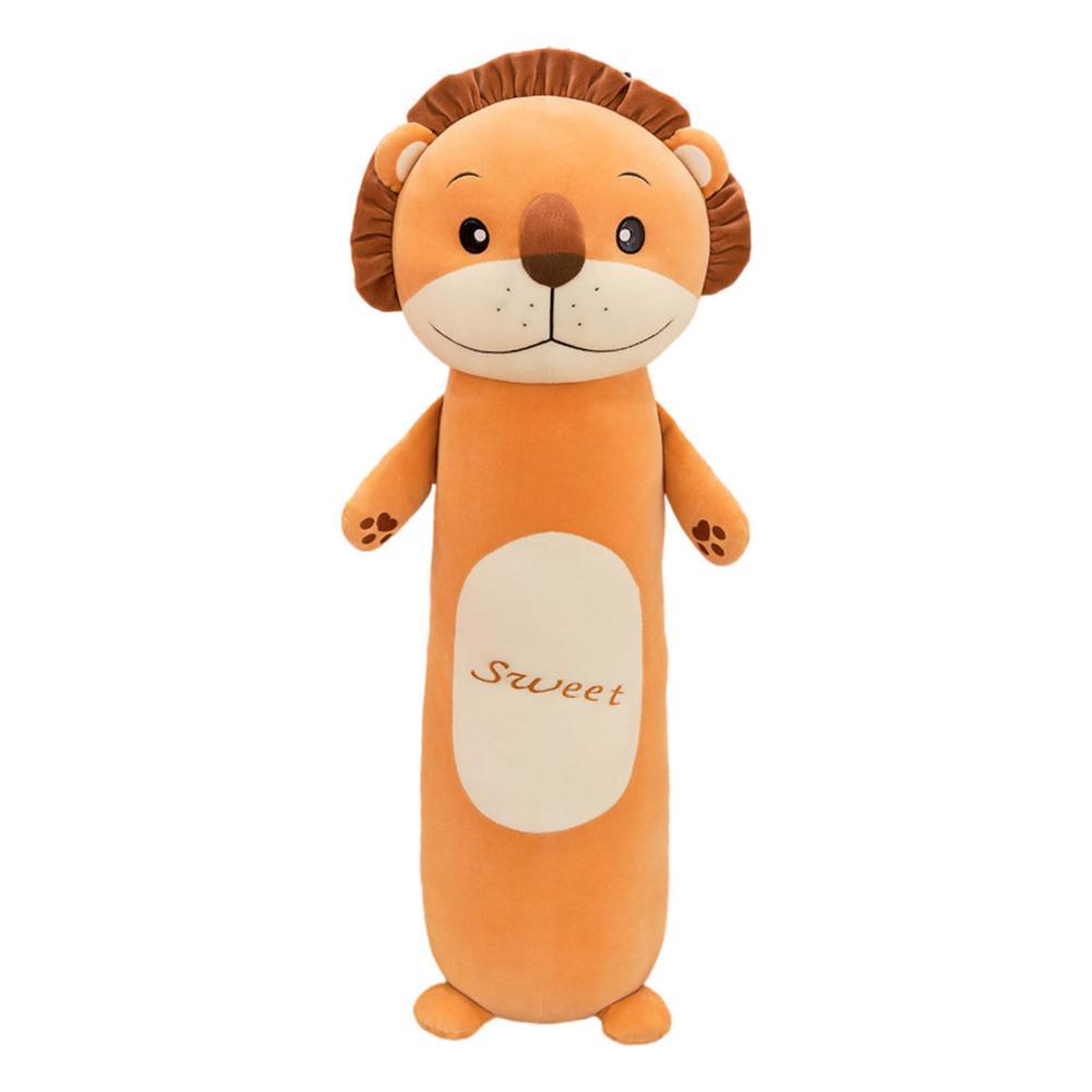 Peluches Cylindriques Longues Animaux en Oreiller