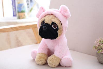 Adorable Plush Pug Puppy Doll