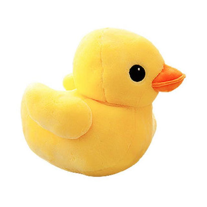 Peluche petit canard jaune