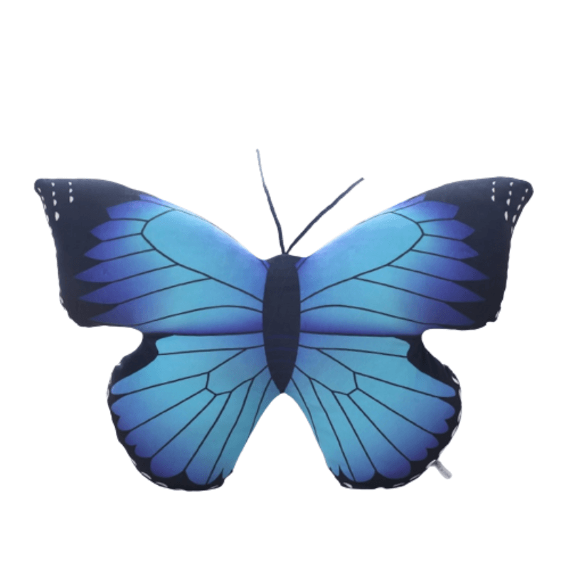 Peluche Papillon Bleu