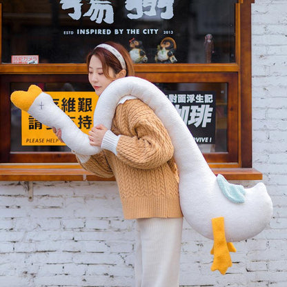 Goose Long Neck Plush Pillow