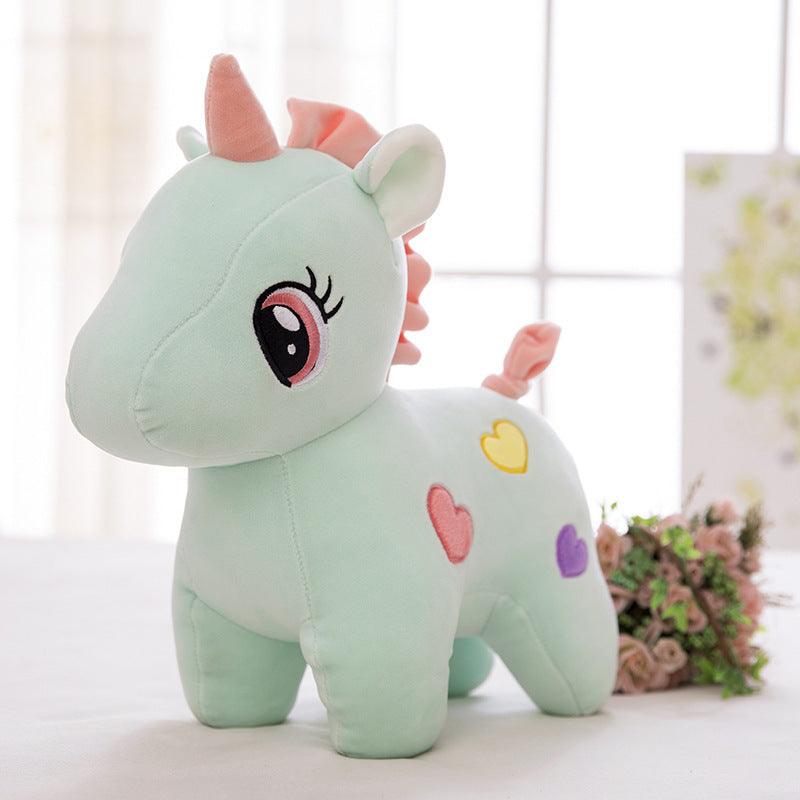Plush unicorn doll