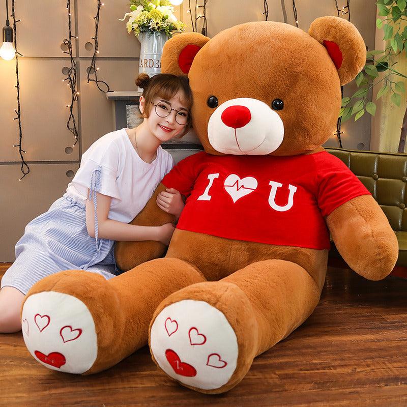 LOVE Scarf teddy bear doll
