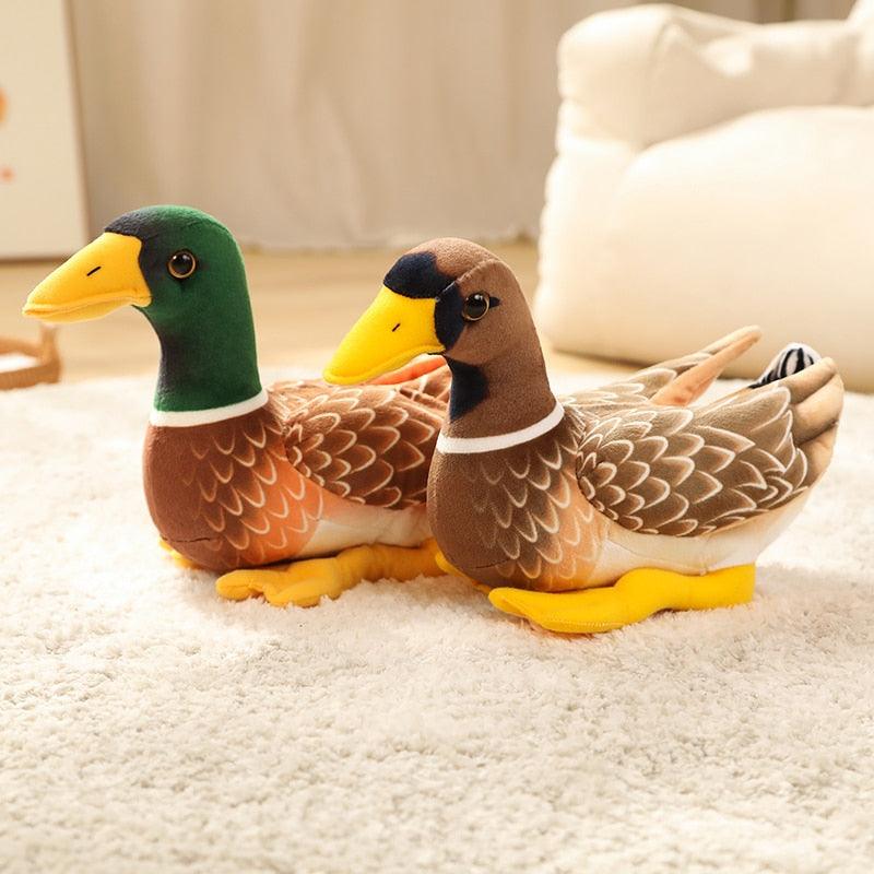 Realistic Adult Duck Plush Toy