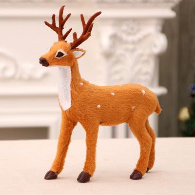 Christmas soft toys in the shape of a deer