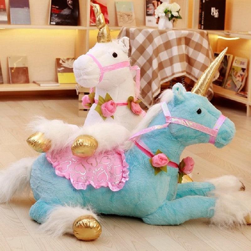 Animaux en peluche de type licorne