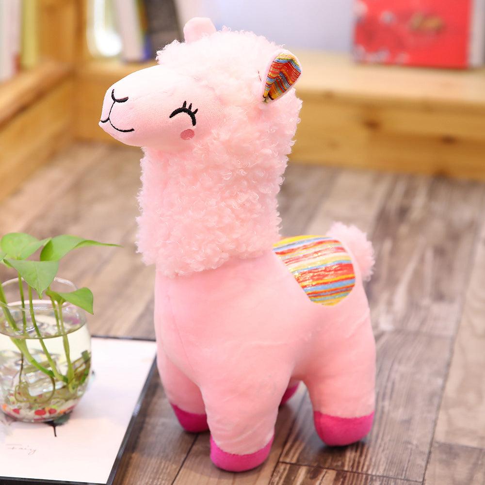 Jouet peluche poupée Alpaca Llama Animal Poupées Animales Rembourrées