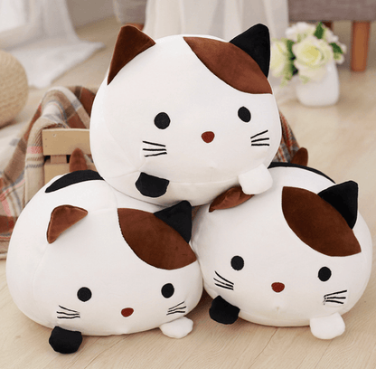 Plush Toys Kawaii Cat Toys Soft Fluffy Cotton Pillow Cartoon Animal