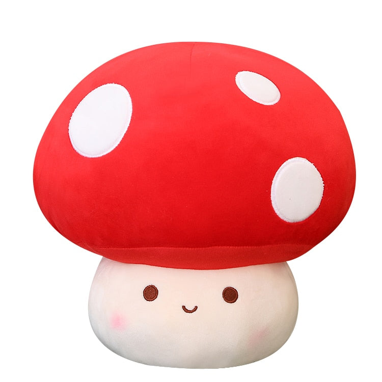 Peluches Kawaii Champignon Tacheté