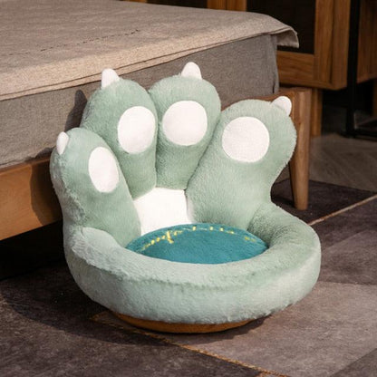 Plush Cat Paw Pet Seat Pillow