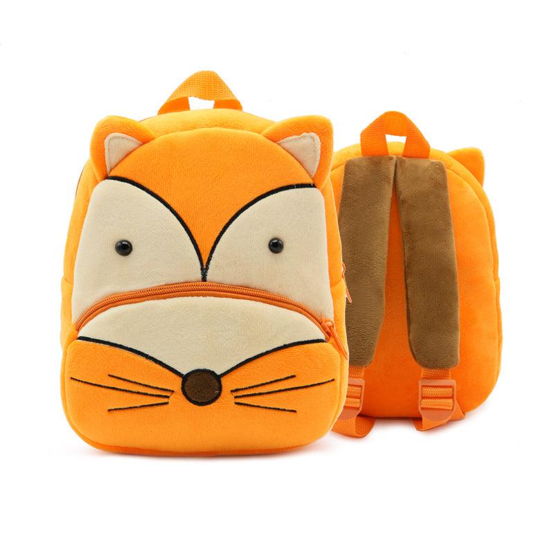 Cute Animal Plush Backpack Cartoon Bookbags for Children