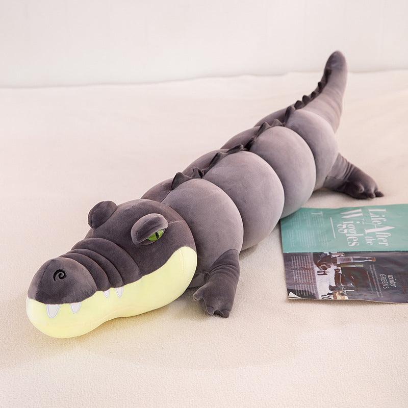 Oreiller en peluche Simulation Crocodile