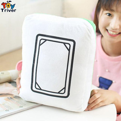 Chinese Mahjong Game Shaped Plush Pillow