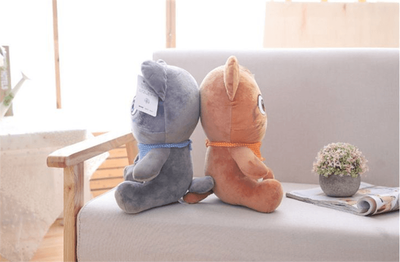 Peluche Chat Mignon Oreiller - Peluche Center | Boutique Doudou & Peluches