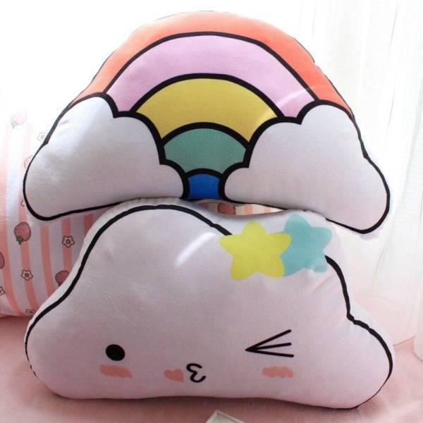 Coussin Doux Nuage Kawaii - Peluche Center | Boutique Doudou & Peluches