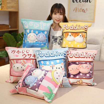 Peluches Kawaii Pudding Diverses peluches