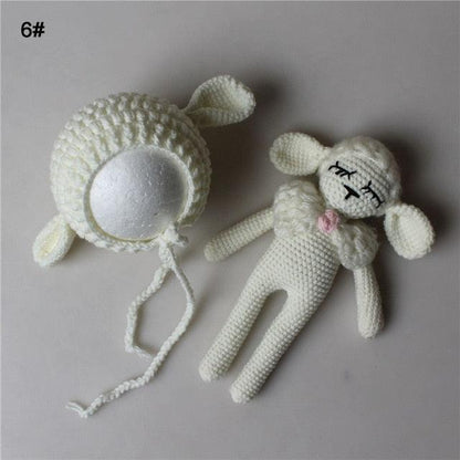 Newborn animal dolls