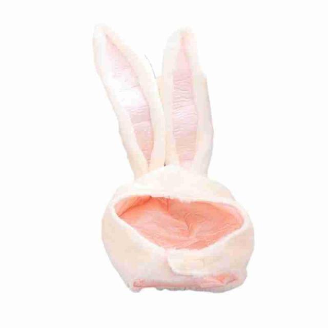 Chapeau oreilles de lapin en peluche