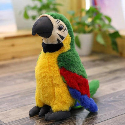 Peluche Simulation Perroquet Macaw